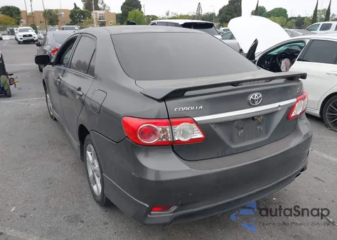 2011 Toyota Corolla S from USA, damaged, VIN 2T1BU4EE3BC555302